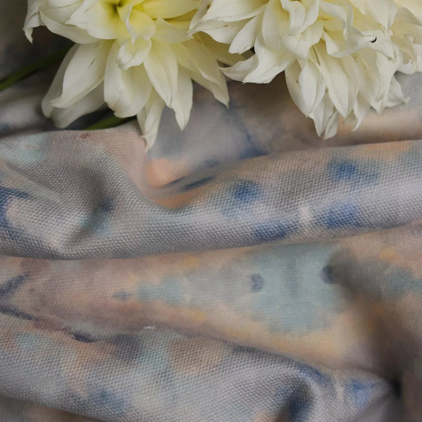 Luxury abstract fabric with layered organic movement inspired by Colorado River rock, designed for upholstery, drapery, bedding, and modern traditional interiors. Small-scale repeat with soft tonal variation and natural texture for collected luxury homes. Sustainably printed and handcrafted in England by Truett