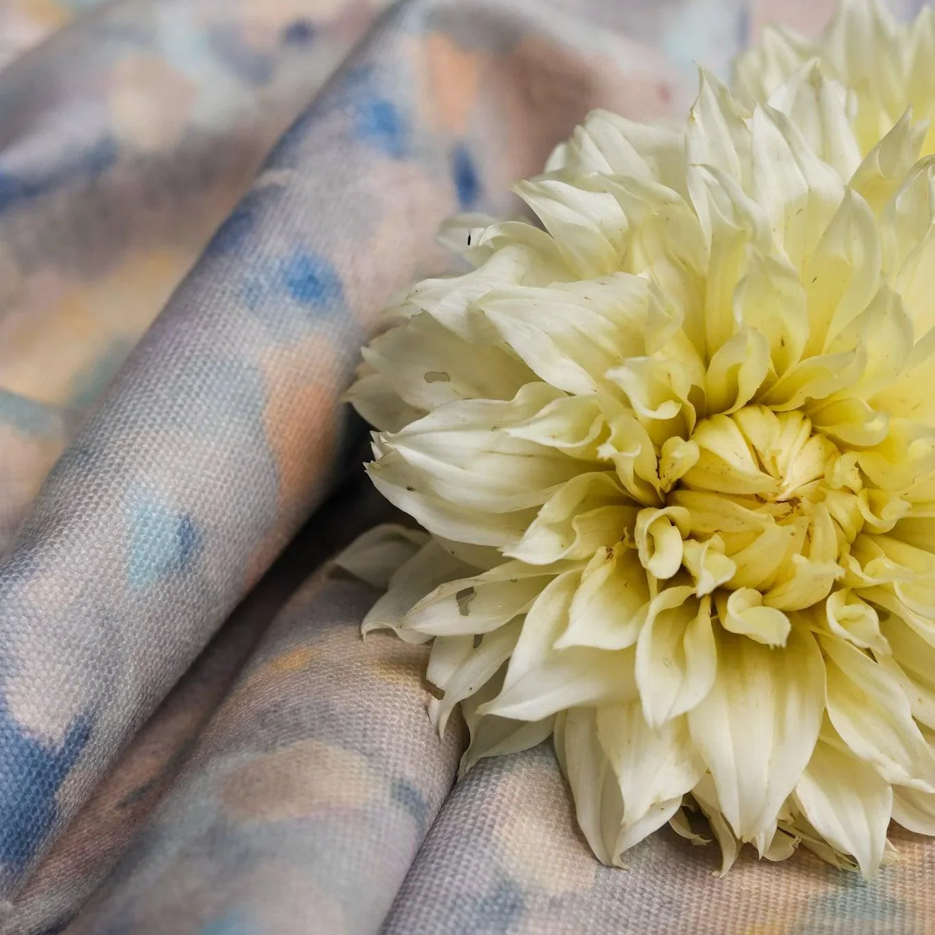 Luxury abstract fabric with layered organic movement inspired by Colorado River rock, designed for upholstery, drapery, bedding, and modern traditional interiors. Small-scale repeat with soft tonal variation and natural texture for collected luxury homes. Sustainably printed and handcrafted in England by Truett
