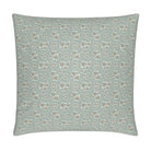 Luxury floral decorative pillow inspired by English cottage gardens with soft botanical detail and layered texture, designed for modern traditional interiors, cozy bedrooms, collected living spaces, and timeless cottage-style homes. Sustainably printed and handcrafted in England by Truett Designs.