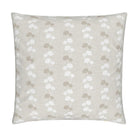 Luxury floral decorative pillow featuring the Dahlia Vine pattern, inspired by blooming dahlias and winding vines, for modern traditional and collected interiors.