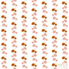 Luxury botanical and floral wallpaper featuring an elegant linear dahlia vine pattern inspired by English gardens, designed for modern traditional interiors, powder rooms, bedrooms, dining spaces, and layered luxury homes. Sustainably printed in England by Truett Designs.