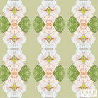 Flowering Dogwoods Fernwood Green Fabric - Truett Designs